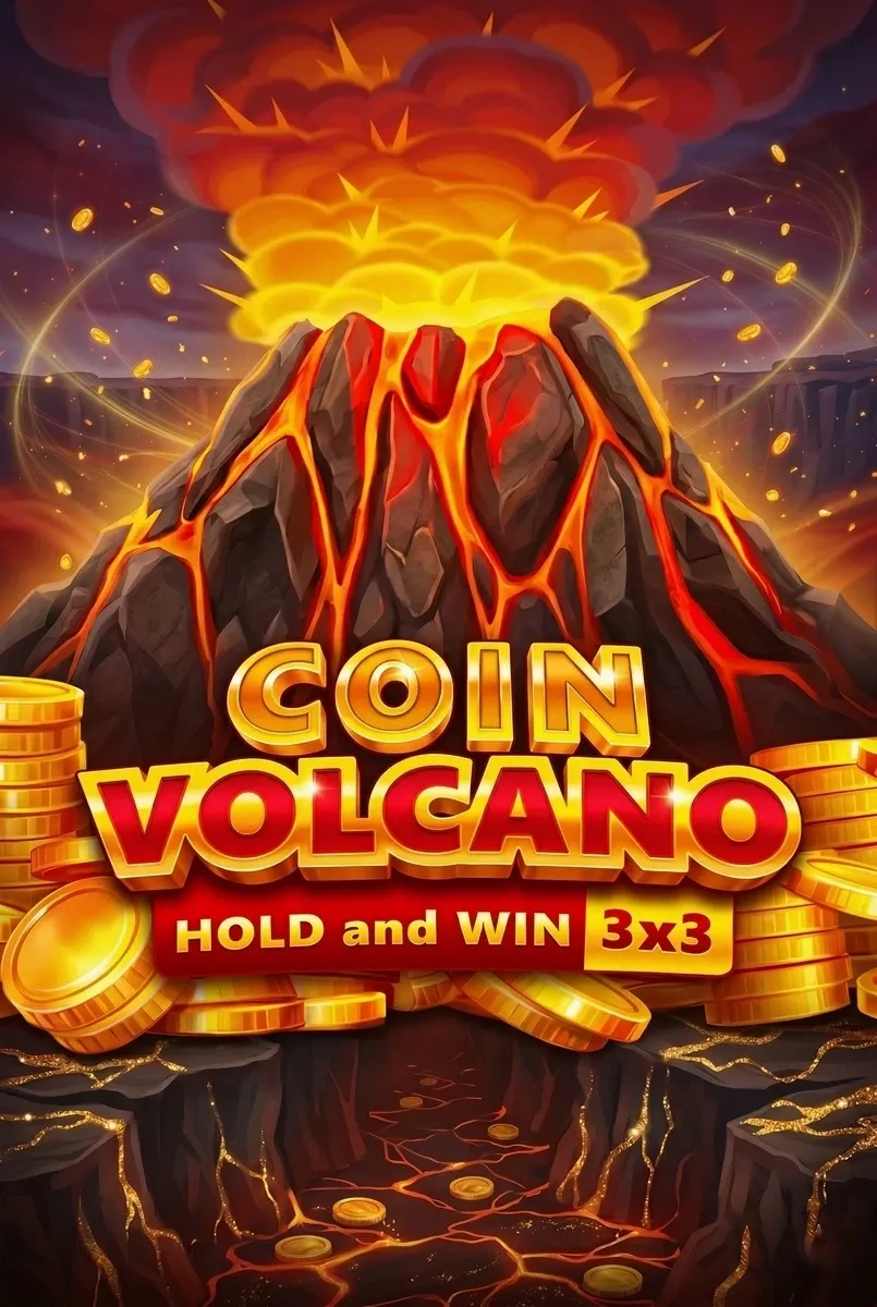 Coin volcano hold and win 3x3